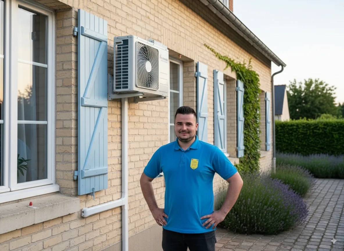 Installation pompe à chaleur air-air par technicien certifié RGE à Paris 8